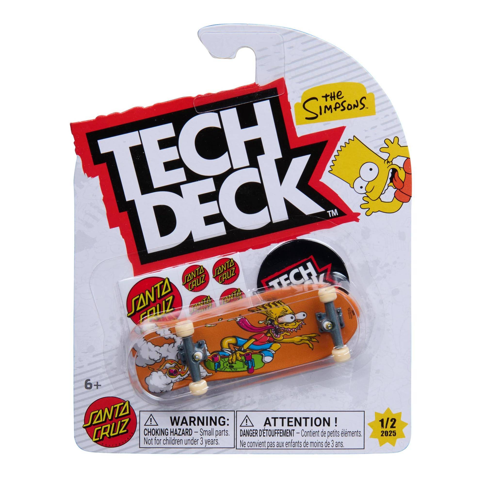 Tech Deck Fingerboard 96mm The Simpsons 1/2 - Tech Deck - Leksaksaffären