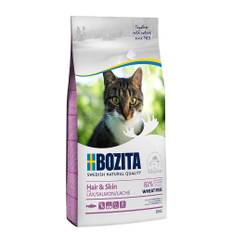 Ekonomipack: 2 x 10 kg Bozita Feline kattfoder till lågpris!  Hair & Skin Grainfree 2 x 10 kg