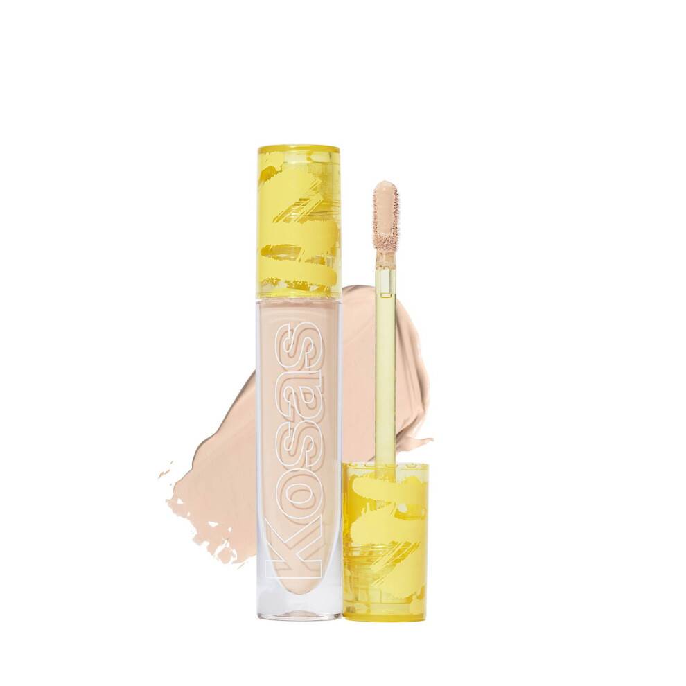 Kosas Revealer Concealer - Medium dkkende makeup med hyaluronsyre skjuler mrke rande under jnene Mrke pletter og pletter + lysner fugter Lang