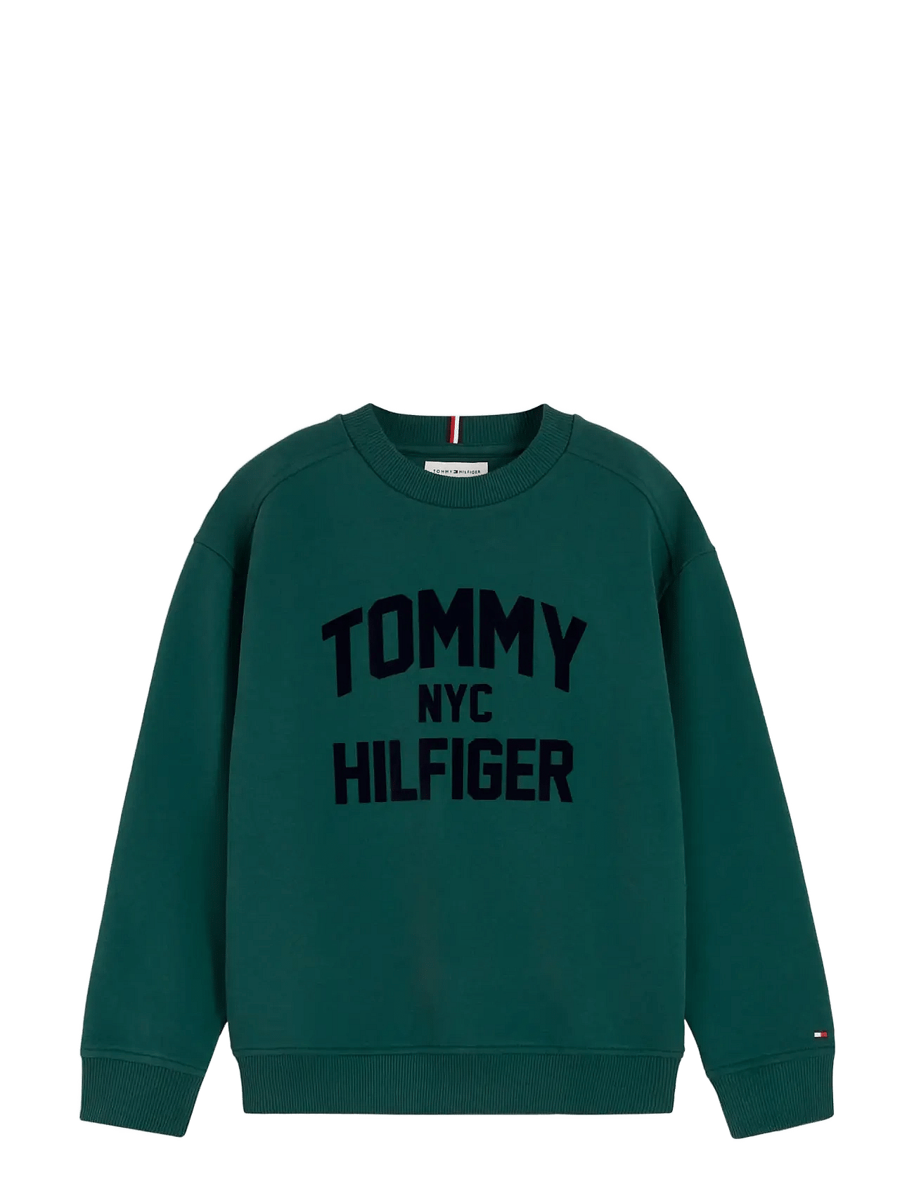Tommy Hilfiger Brand Love Crew - Green - 140