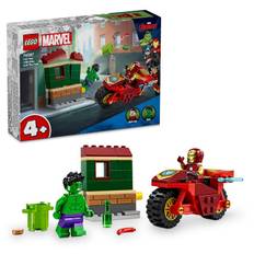 Marvel - Iron Man with Motorcycle and Hulk 76287