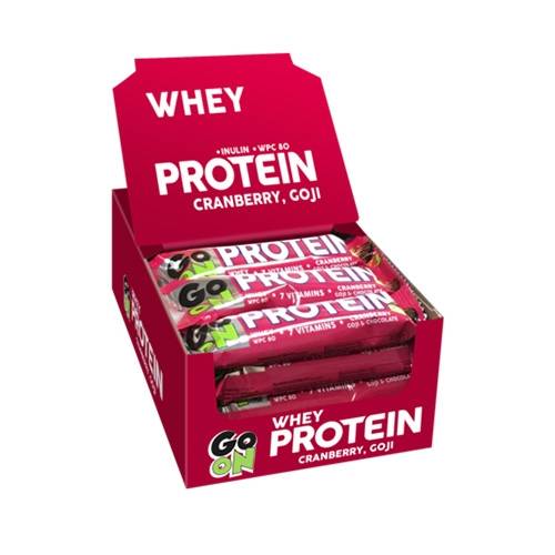 Go On Nutrition Protein Bar 20%, 24 x 50 g, 1200 gram - Cocoa