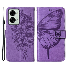 OnePlus Nord 2T 5G Flip Cover - Lilla