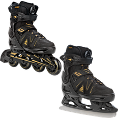 Raven 2in1 Pulse Pro Inlines Svart/Guld - 43-46