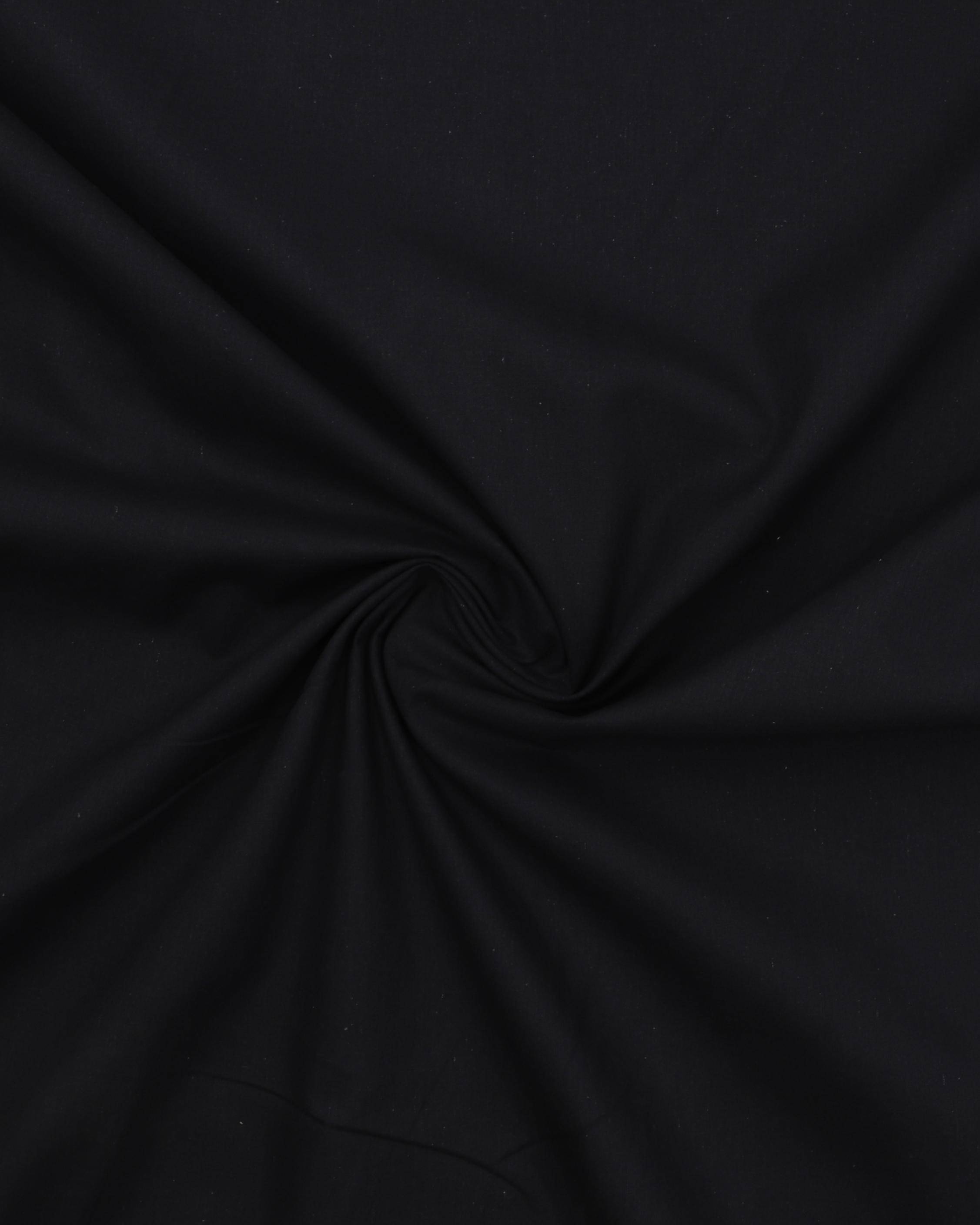 Sort - Lagenlærred - 100% Bomuld