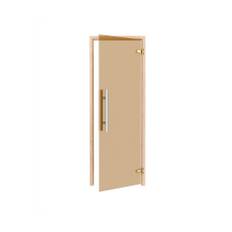 Thermory Bastudörr Premium - 7x20 dm / Asp / Vänsterhandsdörr