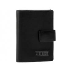Guess Gift Boxes Set Guess: Guess, Leather, Wallet, Billfold, LEA29, Black, For Men + Guess, Keyring, Black For Men