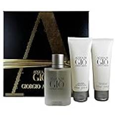 Giorgio Armani Acqua di Gio Pour Homme giftset, Eau de Toilettespray, all over body schampo, som balm, 1-pack (1 x 200 ml)