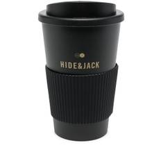Hide&Jack - termoskopp med logotyp - unisex - plast/aluminium - one size - Svart
