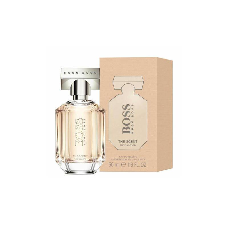 BOSS The Scent Pure Accord parfym fräsch och långvarig EDT The Scent Pure Accord 50ml brun