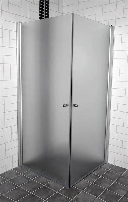Cabinex Duschhörn RAK 100x90 Frostat glas