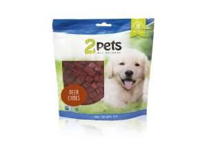2Pets Dogsnack Hjortkuber 400g