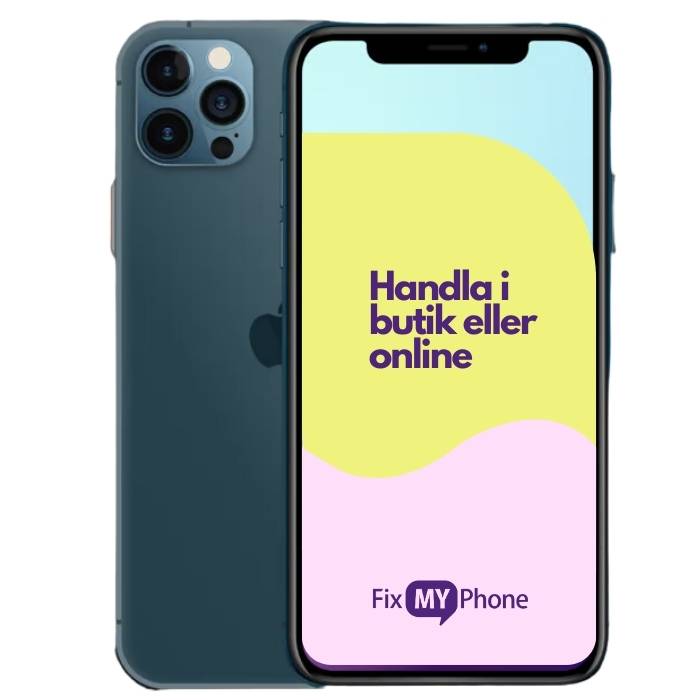 iPhone 12 Pro Begagnad Blå 128 GB Premium
