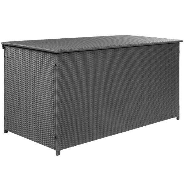 Homeville Hyndeboks med hjul sort 160x80x78cm