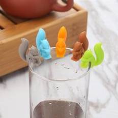1 st silikon te infuser ekorre enhet tepåse hängande snigel mugg kopp klipp etikett fest år leveranser