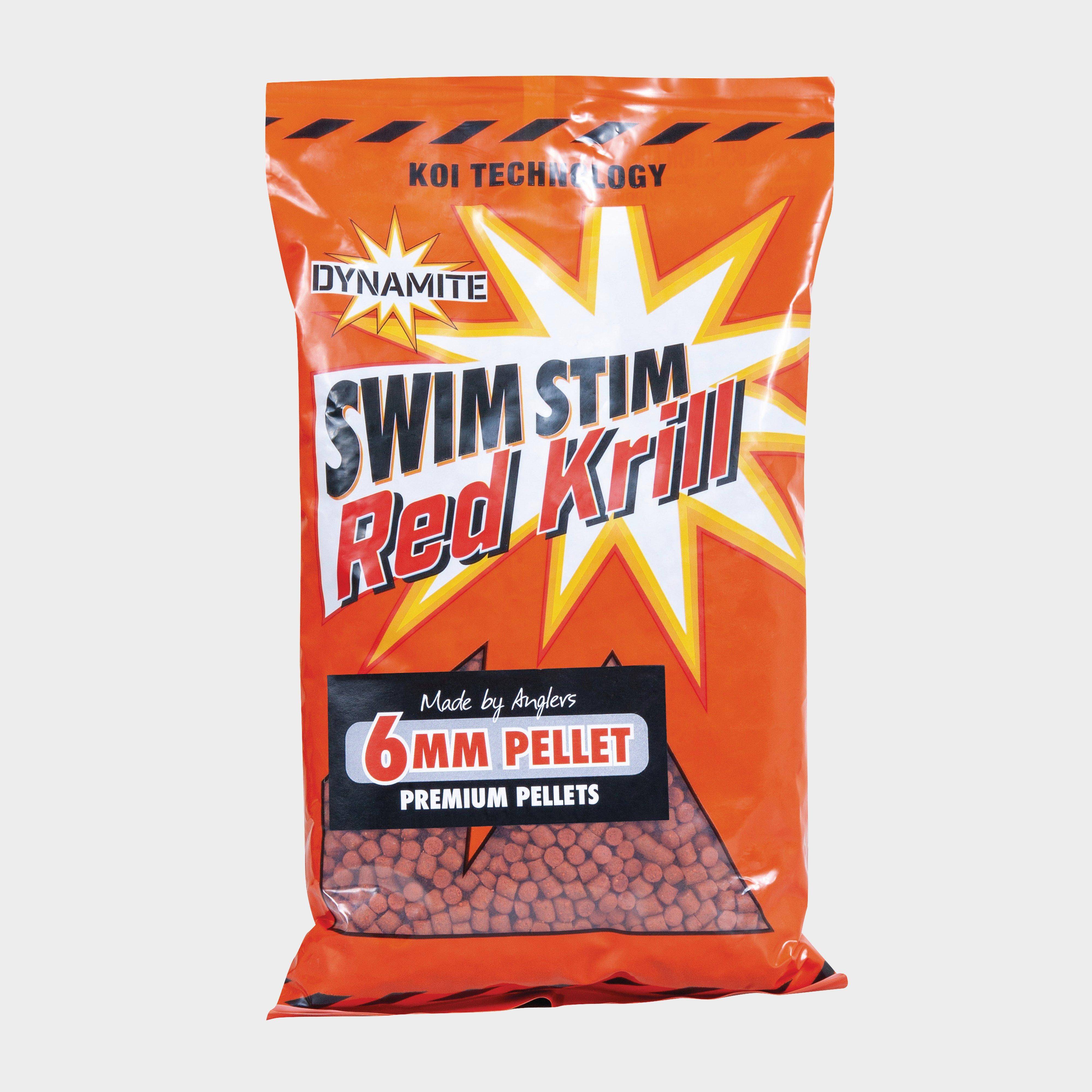 Dynamite Red Krill Carp Pellet 6mm, Red