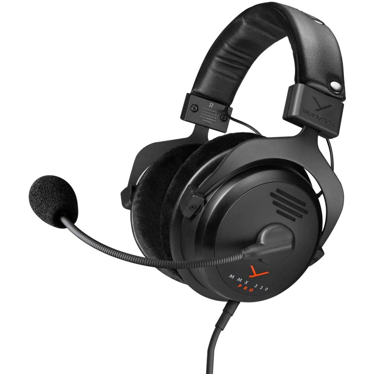 Beyerdynamic MMX 330 PRO - Hifi-hörlurar eller öronsnäcka, Öronkåpor, Öppen, Inbyggd mikrofon, Microsoft Xbox, Nintendo, PC, Sony Playstation