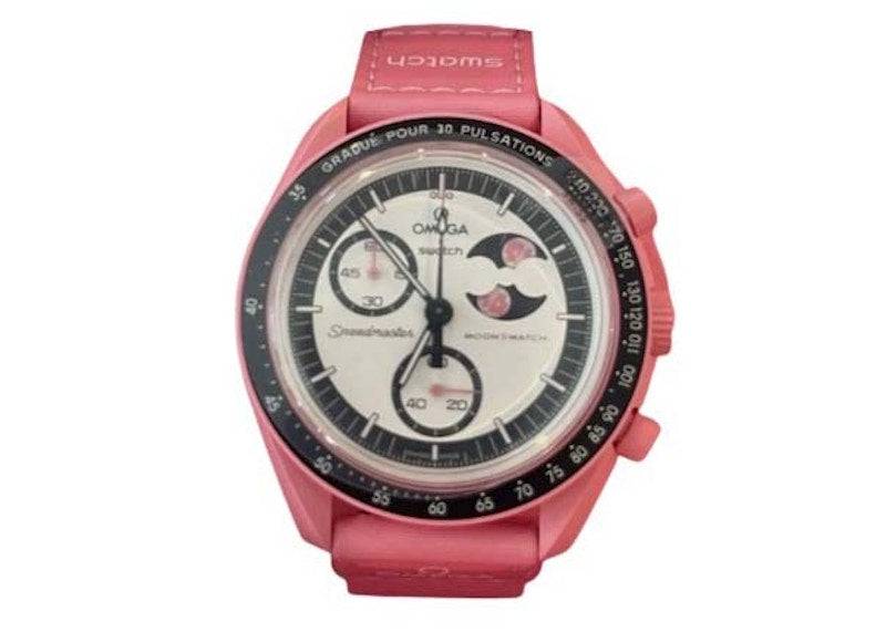 Swatch x Omega Bioceramic Moonswatch Mission to the Pink Moon SO33P700 - Taille unique / Standard