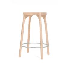 Zanat - Tattoo Bar Stool Plain, 60, Lönn, Brick Red - Barstolar - Gert Wingårdh,Sara Helder - Röd - Trä