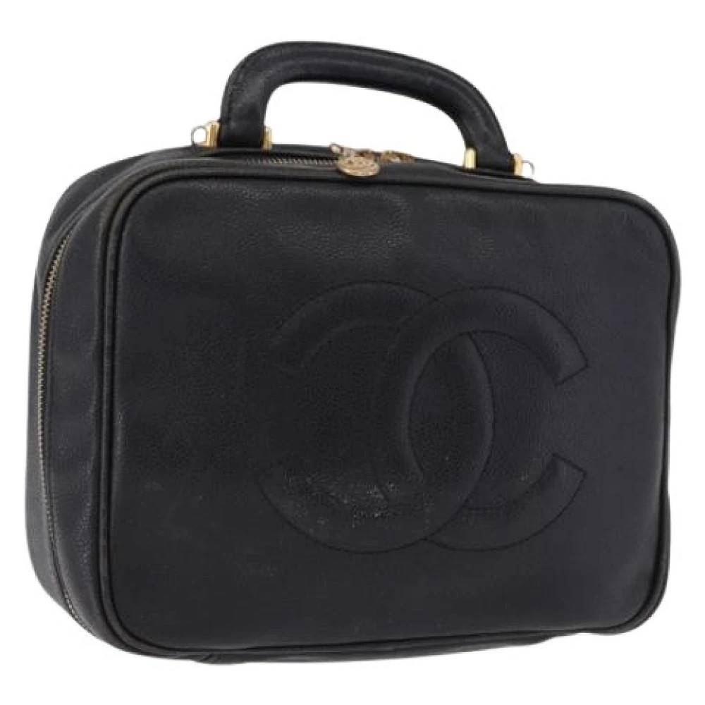 Chanel Vintage Pre-owned Hand Bag - Vintage - Dame - Sort - ONE SIZE - Uld