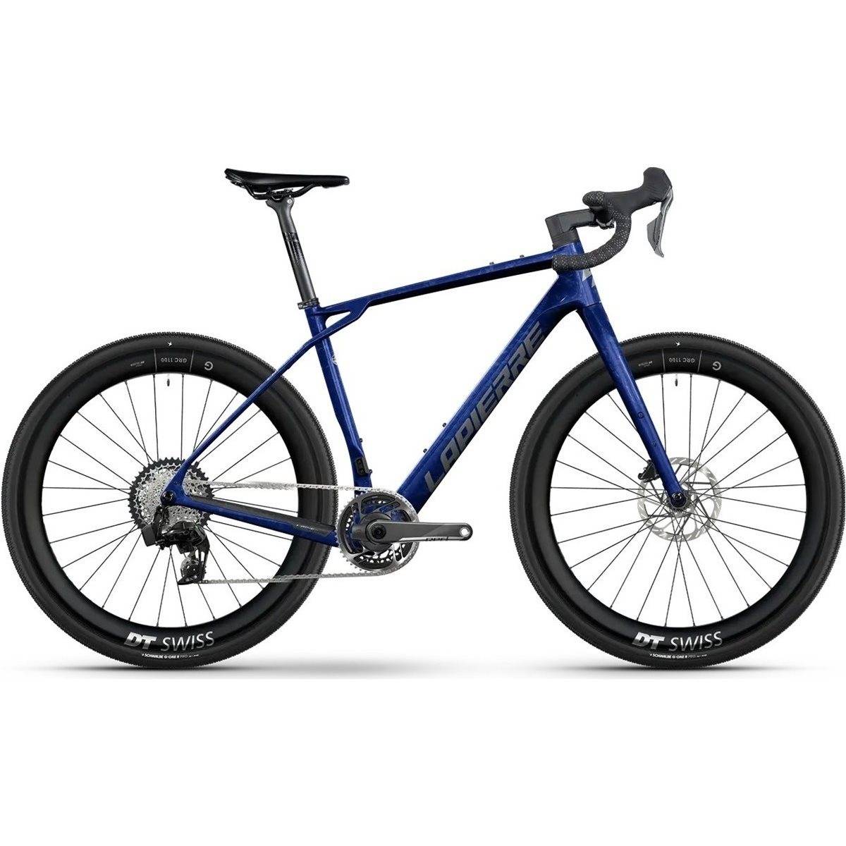 Gravel bike Lapierre Crosshill CF 9.0 Translucent Hex Blue (M)