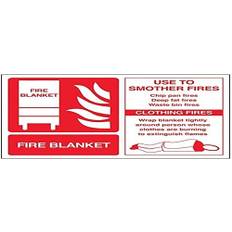 VSafety Brandfilt Id Brandsläckare Skylt - 200 mm x 150 mm - Självhäftande vinyl