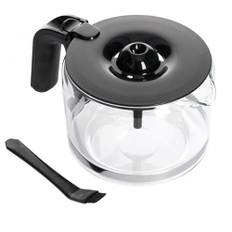 Philips 1 Liter Glas Pitcher mit Deckel, Klassisch, für HD7761, HD7762, HD7766, HD7765 Grind & Brew CP9948