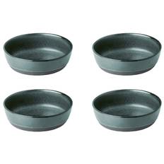 Aida Raw Dyb Tallerken 19,4 Cm 4-pak - Dybe tallerkner Stentøj Northern Green - 15717-4-PACK