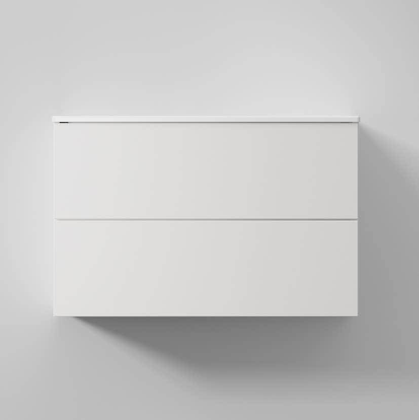 Tvättställsskåp INR Core XS Solid med 2 Lådor