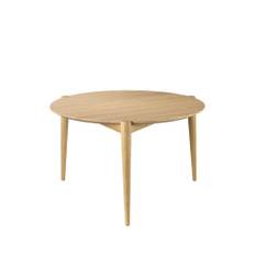 FDB Møbler / Furniture - D102 Søs Sofabord af Stine Weigelt - Kaffebord - Eg / Natur / Mellem - H: 43 x B: 70 x D: 70 cm