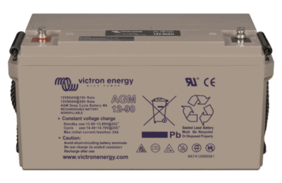 Victron 12V / 90Ah AGM Deep Cycle Batteri.