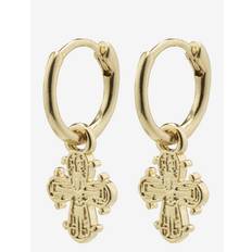 DAGMAR recycled huggie hoop earrings