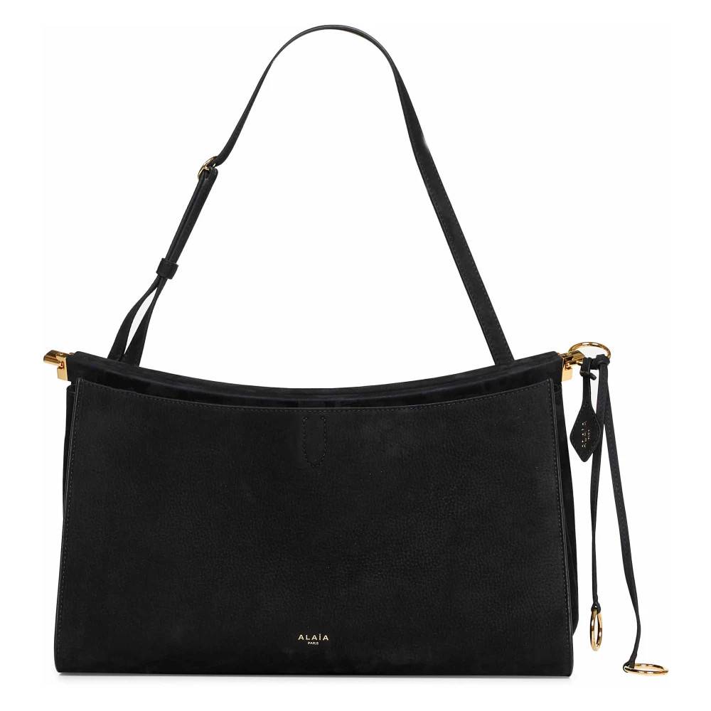 Alaïa Le Click Pocket 35 Skuldertaske - Tasker - Dame - Sort - ONE SIZE - Uld