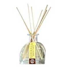 Eliana Home Diffuser med stavar 100 ml vanilj, aromatiserade eteriska oljor, 6,50x6,50x16,00 cm