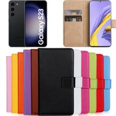 Samsung Galaxy S23 Wallet Case Mobilcover - VÆLG: - pink