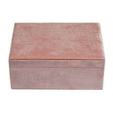 Sophie Bille Brahe TrÃ©sor Grande velvet jewelry box - pink - One Size