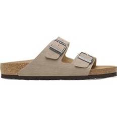 Birkenstock Arizona Vegan Synthetics - Sandaler Espresso / Gray Taupe 39 - Narrow fit