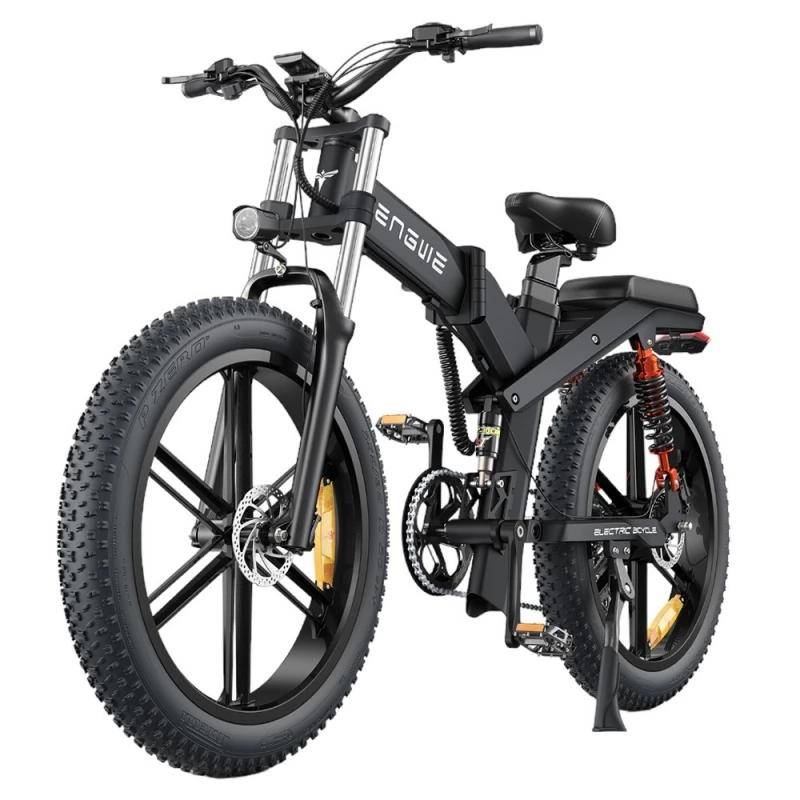ENGWE X26 Folding 48V 29Ah Dual battery 1000W All-Terrain Electric Bike grå