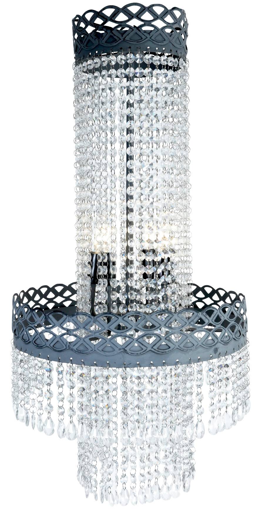 Kristallkrona Ø40 cm höjd 78 cm