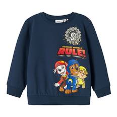 Name It Sweatshirt - NmmSteffen - Paw Patrol - Insignia Blue - Name It - 4 år (104) - Sweatshirt