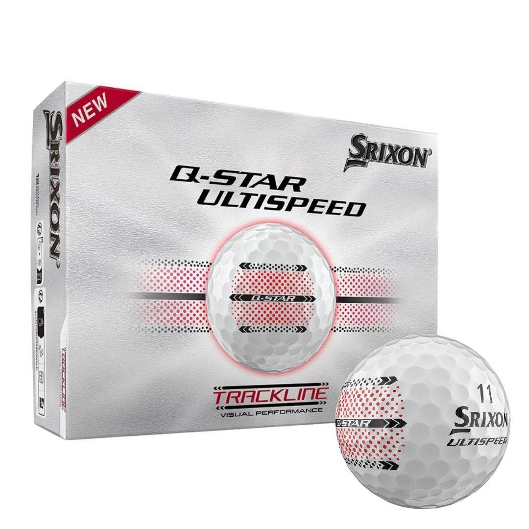 Srixon Q-STAR Ultispeed Trackline Golfbolde 12 stk.