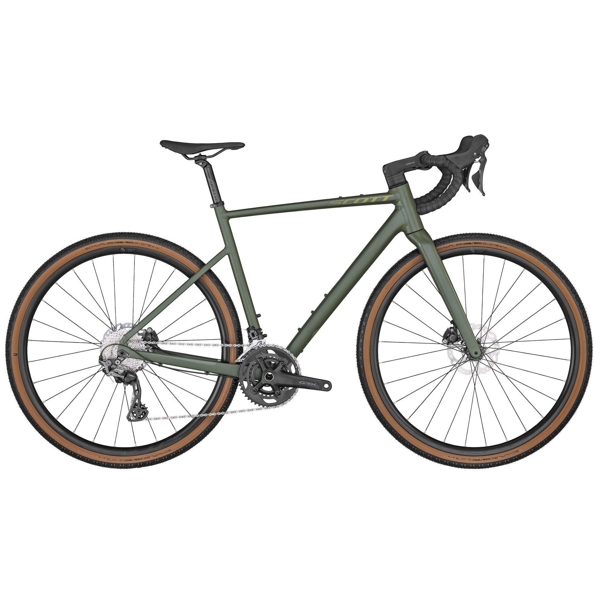 Scott Speedster Gravel 20 2022 - Shimano GRX 2x11sp - Syncros Race X25 - 043 / 56 / verde (56)