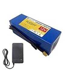 HJGHY 12V 18000mAh 24000mAh 30000mAh Uppladdningsbar RC Nesting Boat Lithium Battery Pack Fjärrkontroll Fiskebete Båtbatteri för övervakningsutrustning Dammsugare,12v 18ah