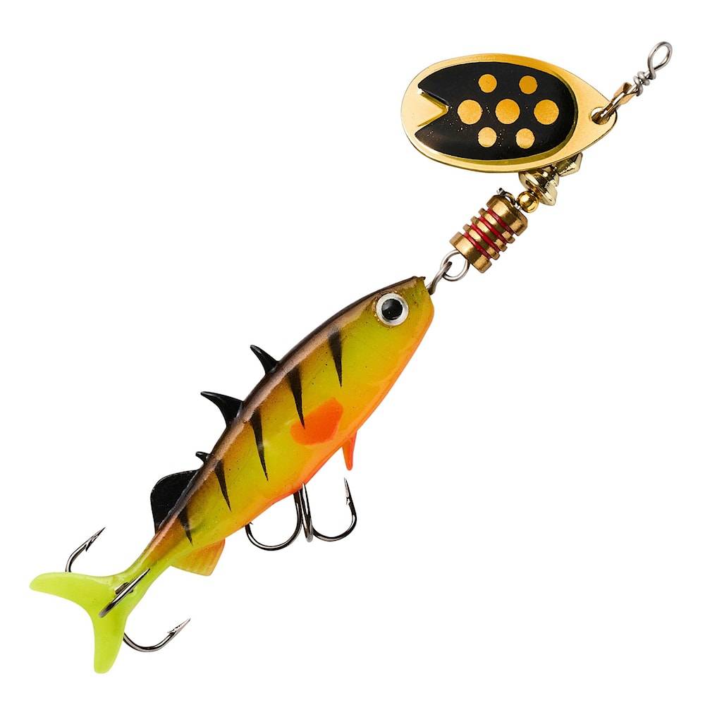 69ABU GARCIA FAST ATTACK STICKLE SPINNER 7GRAM Fire Perch