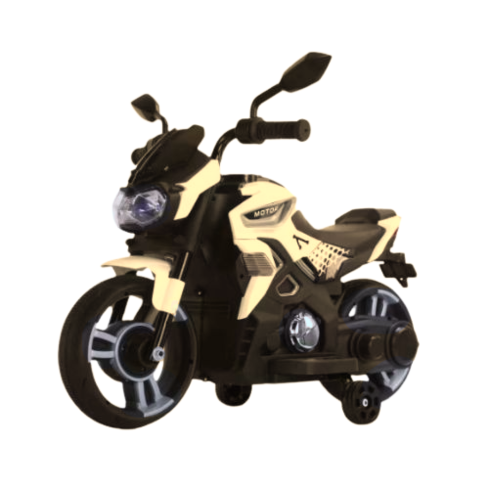 Elmotorcykel til børn 3+ - Gul