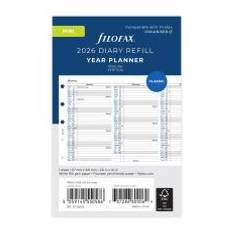 Filofax Årsplan Mini 2026