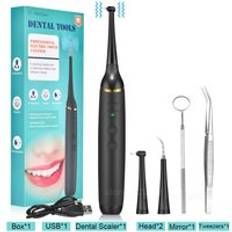 Ultraljud tandstensborttagningsmedel tandavskalning elektrisk bärbar scaler oral irrigator tandblekning tandstensskrapa hälsa hygien - Tandskalare