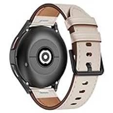 AISPORTS Kompatibel med Amazfit GTR 4/GTR 3/GTR 3 Pro/GTR 2/GTR 47 mm remläder, 22 mm snabbfrigörande klockarmband läderarmband ersättningsrem för Amazfit Bip 5/Balance/Cheetah Pro/Stratos