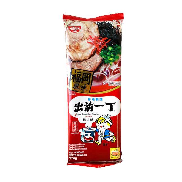 Nissin Demae Ramen Bar Noodle (Aka Tonkotsu) – 174g