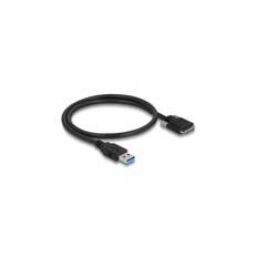 Delock - 87798 - Cable USB 3.0 Type-A male to Type Micro-B male with screws 0.5 m